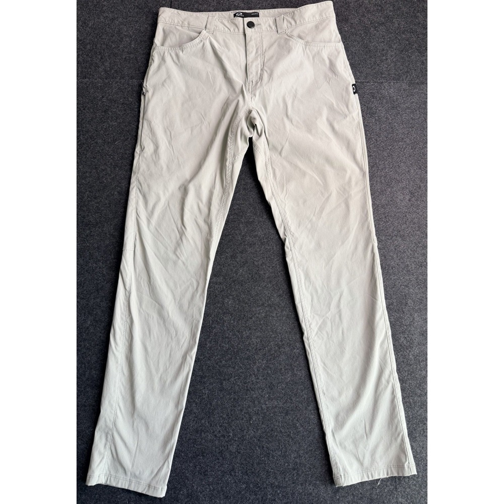 Oakley Pants Mens 32x30 Gray Regular Fit Straight Leg Casual Hiking Outdoor